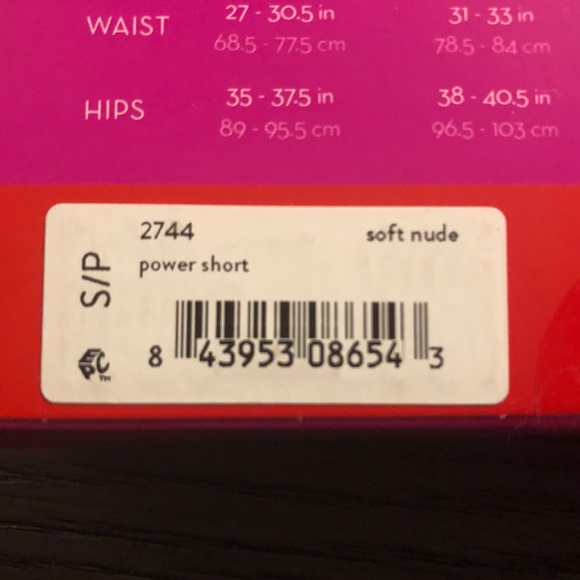 ***SOLD***SPANX Power Shaper Short Women's Underwear Panties~Soft Nude S~ NIP - Picture 4 of 6